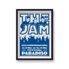 The Jam Paradiso Amsterdam Vintage Gig Poster Art