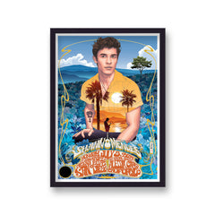 Shawn Mendes Live San Diego Vintage Gig Art
