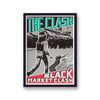 The Clash Black Market Clash Vintage Music Poster