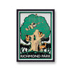 Vintage London Transport Richmond Park Print