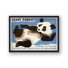 Vintage London Transport Giant Panda Print