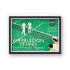 Vintage London Transport Wimbledon Tennis Southfields No1 Print