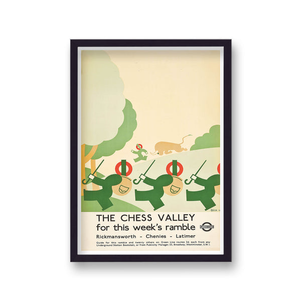 Vintage London Transport The Chess Valley Print