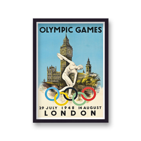 Vintage London Olympics 1948 Print