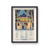 Vintage London Transport The Way Out The Night Out Print