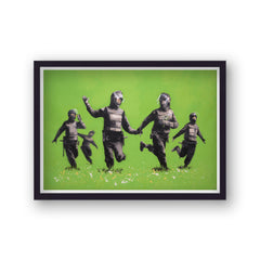 Banksy Beanfield Urban & Pop Art Print