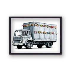 Banksy Meat Truck Urban & Pop Art Print