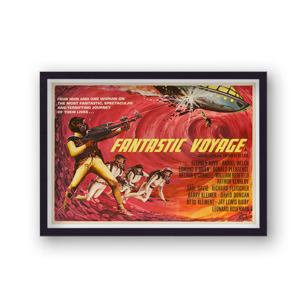 Fantastic Voyage Cult Vintage Movie Print