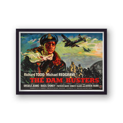 The Dam Busters Vintage Movie Print