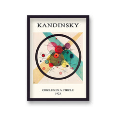 Kandinsky Circles In A Circle Botanical Art Print