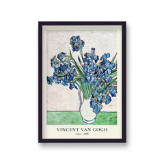 Vincent Van Gough Irises Botanical Art Print