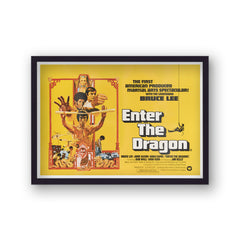Enter The Dragon Ls Vintage Movie Print