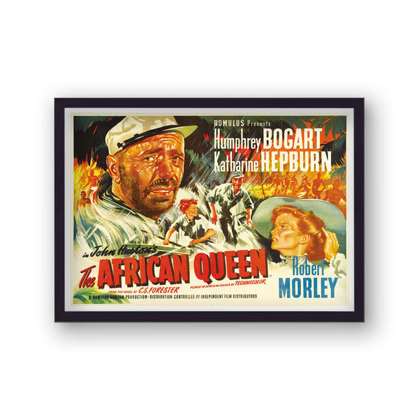 The African Queen Ls Vintage Movie Print