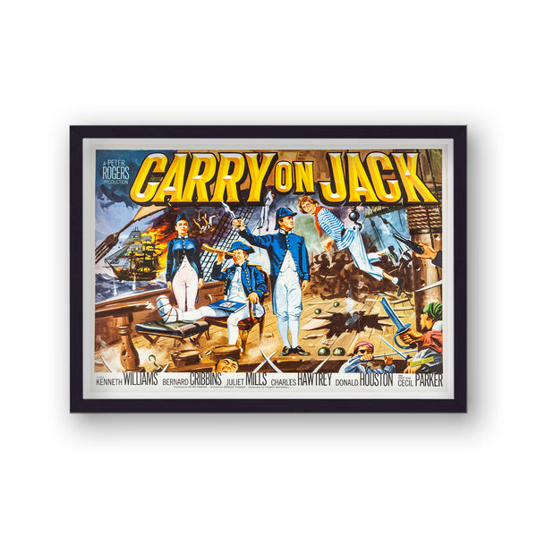 Carry On Jack Vintage Movie Print