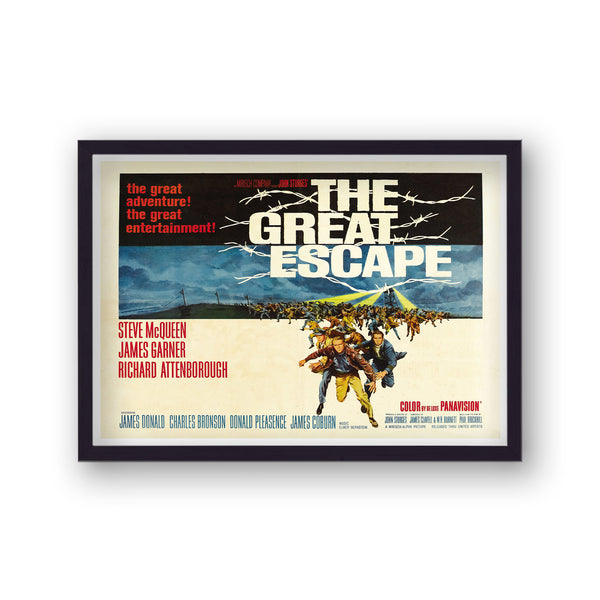 The Great Escape Ls Vintage Movie Print