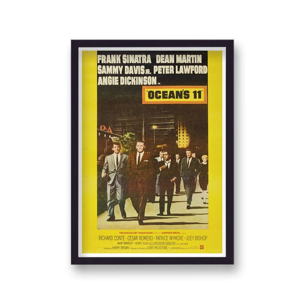 Original Oceans 11 Vintage Movie Print