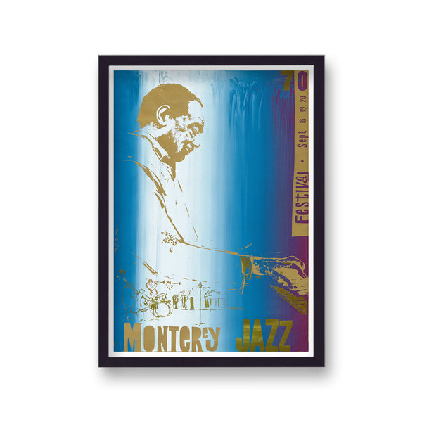 Monterey Jazz Festival 1970 Vintage Music Poster
