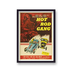 Hot Rod Gang Cult Vintage Movie Print