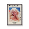 Andy Warhol Photo Barbie Text Vintage Pop Art Print