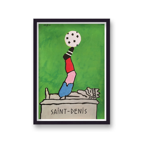 France 1998 World Cup Saint Denis 2 Vintage Print