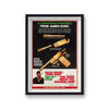 Vintage Movie Print The Man With The Golden Gun Cool Ad