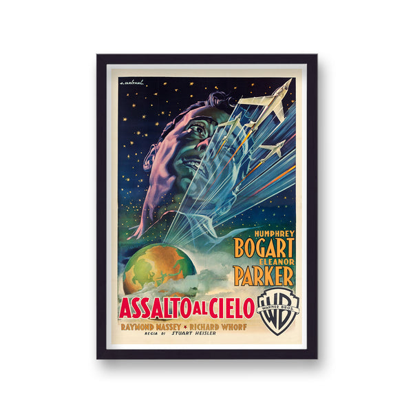 Vintage Italian Movie Poster Assault To The Sky