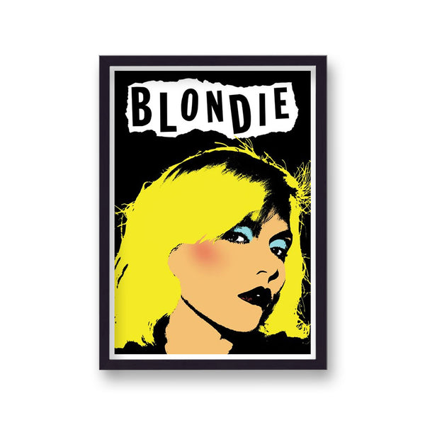 Vintage Music Print Blondie
