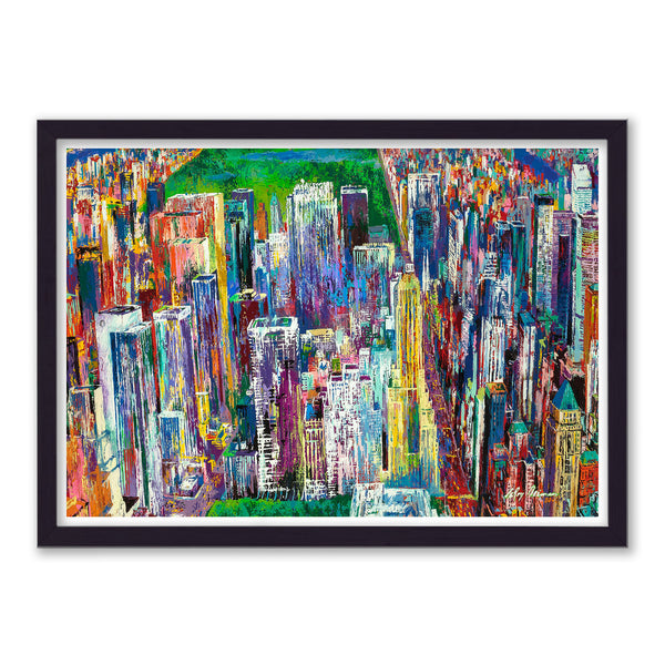 Leroy Neiman Manhattan Panorama