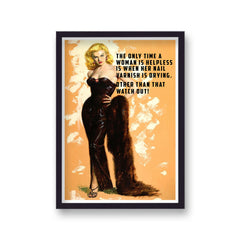 The Only Time A Woman