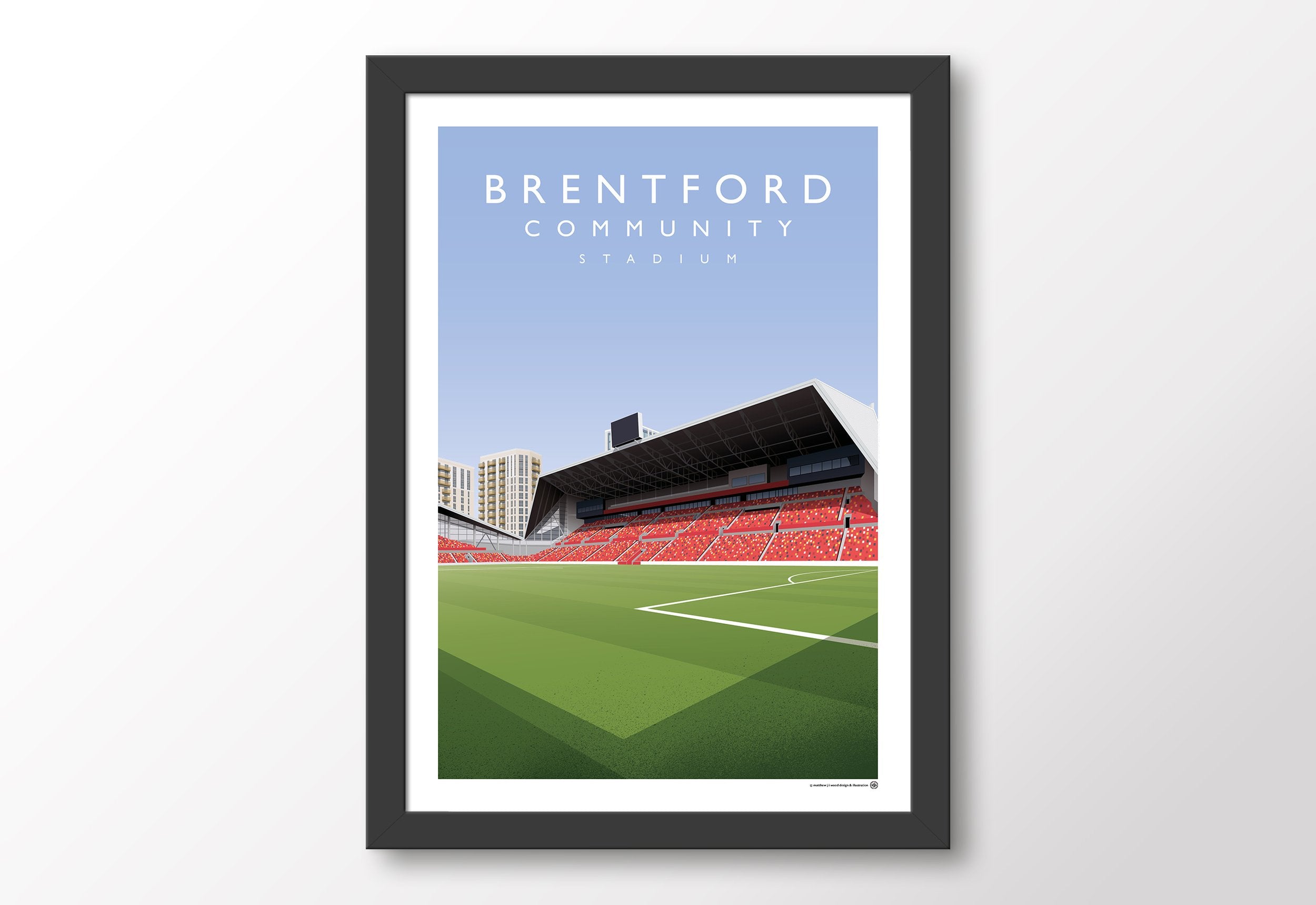 BFC Brentford Community Stadium Poster - Main Image