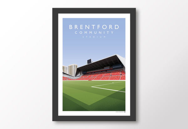 BFC Brentford Community Stadium Poster
