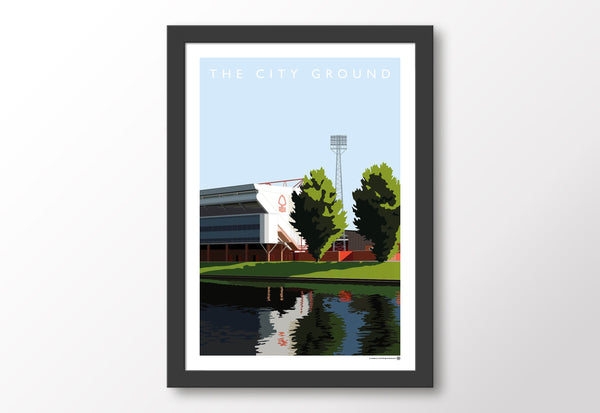 NFFC City Ground Poster