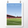 AFCB Kings Park Boscombe - Dean Court Poster