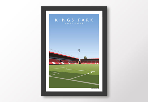 AFCB Kings Park Boscombe - Dean Court Poster