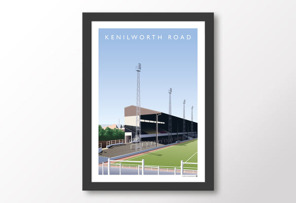 LTFC Kenilworth Road Poster