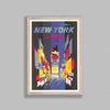 Vintage Travel Poster Twa New York