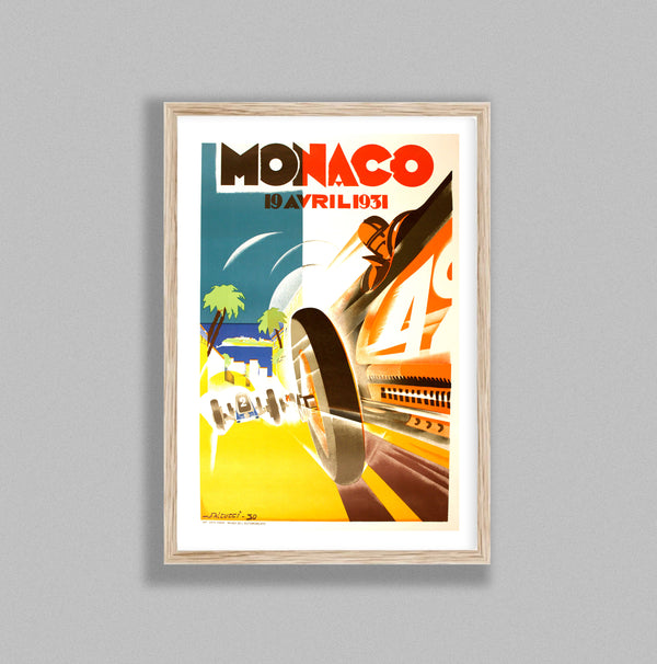 Retro Motor Racing Monaco Gp 1931