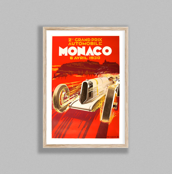 Retro Motor Racing Monaco Gp 1930
