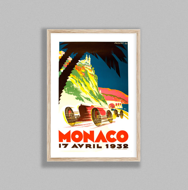 Retro Motor Racing Monaco Gp 1932