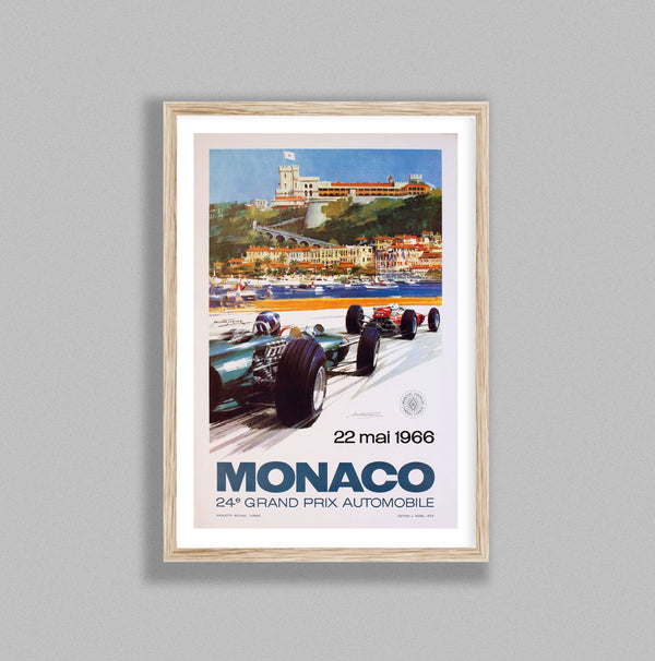Retro Motor Racing Monaco Gp 1966