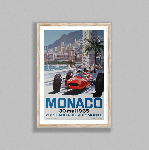 Retro Motor Racing Monaco Gp 1965