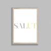French Typography Salut Y&G