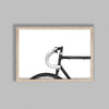 Retro Road Bike Art Print