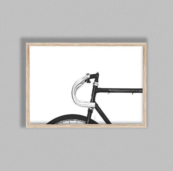 Retro Road Bike Art Print