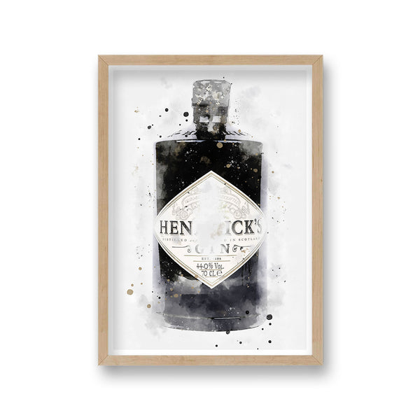 Gin Graphic Splash Print Hendricks Inspired