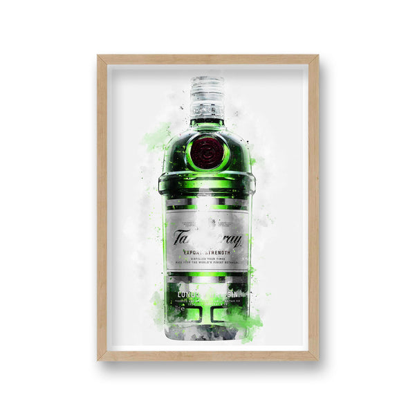 Gin Graphic Splash Print Tanqueray Inspired