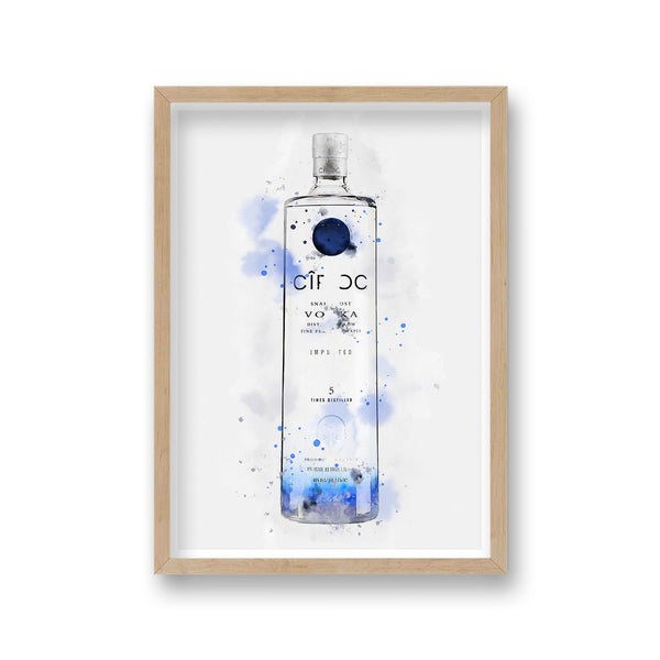 Spirit Graphic Splash Print Ciroc Vodka Inspired
