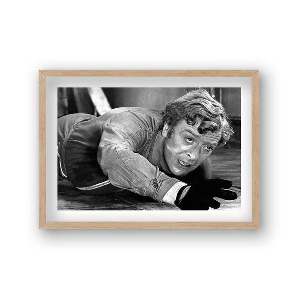 Michael Caine As Charlie Croker In Scene From The Italian Job 1969 Vintage Icon Print
