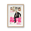 Michael Caine As Alfie 1966 Vintage Movie Poster Graphic Design Italian