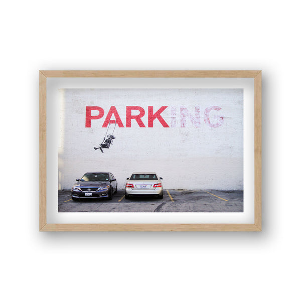 Banksy Print Parking
